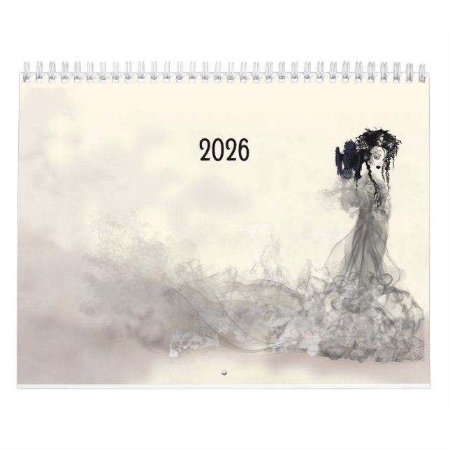 Nouveau calendrier gothique païen 2024 (Protection)