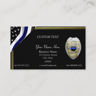 NOUVEAU Carte de visite de badge personnalisé de l