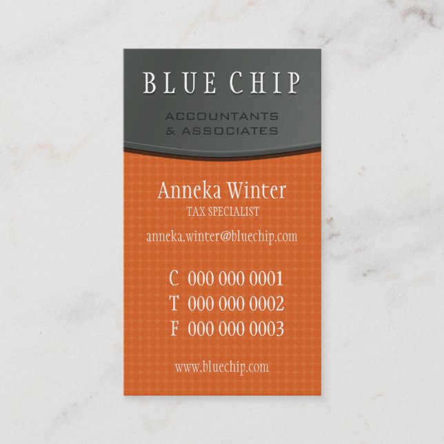 NOUVEAU CARTE DE VISITE :: panneau d'argent 7P (Devant)