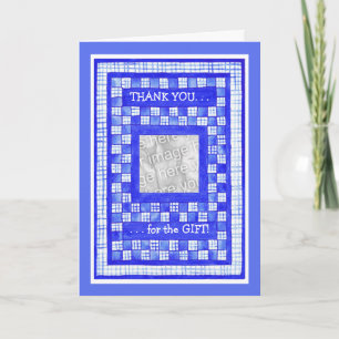 Nouveau Carte photo de Merci cadeau bébé personnal