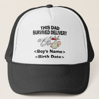 Nouveau casquette personnalisé de garçon de papa