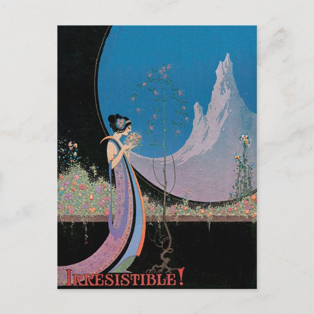 Nouveau Chic ~ Postkarte / Einladungen (Vorderseite)