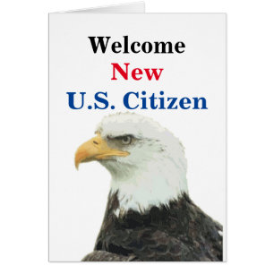 Nouveau citoyen bienvenu des États-Unis