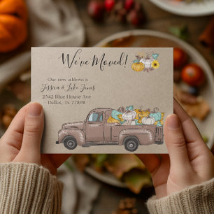 Nouveau Citrouille d'automne de Faire-part de dépl