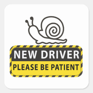 nouveau conducteur autocollant - amusant conducteu
