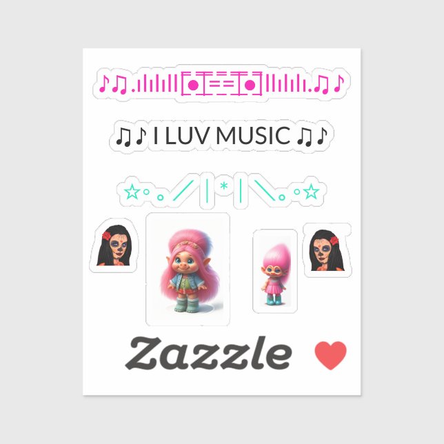 Nouveau Cool Stickers iPhone tendance pour le dos  (Feuille)