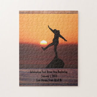 Nouveau départ personnalisable Jigsaw Puzzle cadea