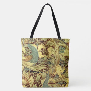 Nouveau die Kunst des Kranes Pfau-Garten Tasche