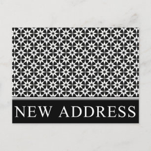 nouveau faire-part d'adresse : affaires élégantes