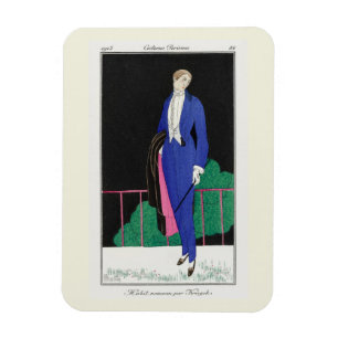 Nouveau Fashion Plate, Charles Martin Magnet