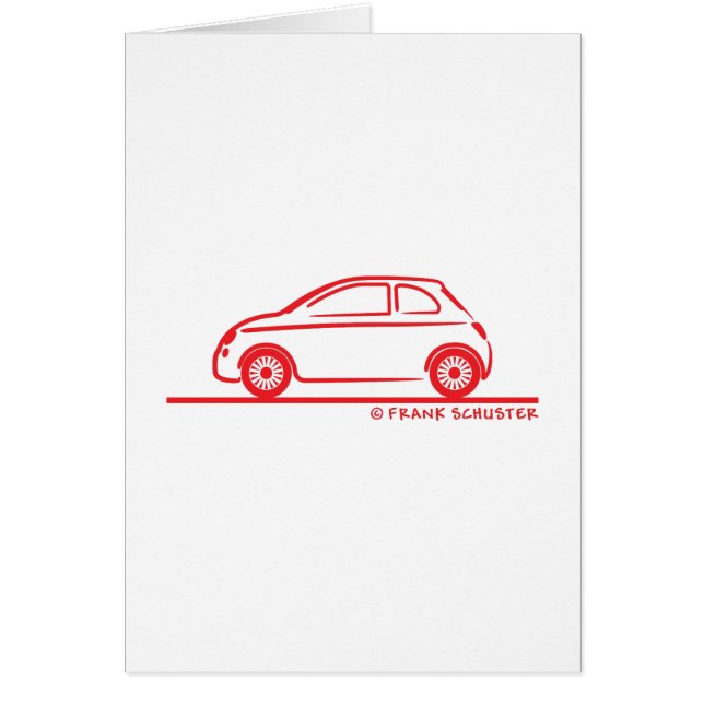 Nouveau Fiat 500 Cinquecento (Devant)