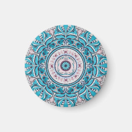 Nouveau Floral Mandala Magnet
