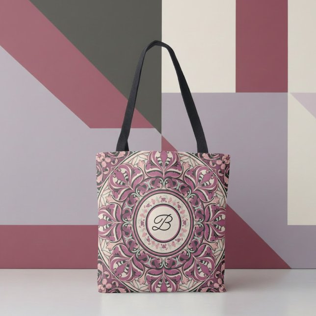 Nouveau Floral Mandala Tasche (Von Creator hochgeladen)