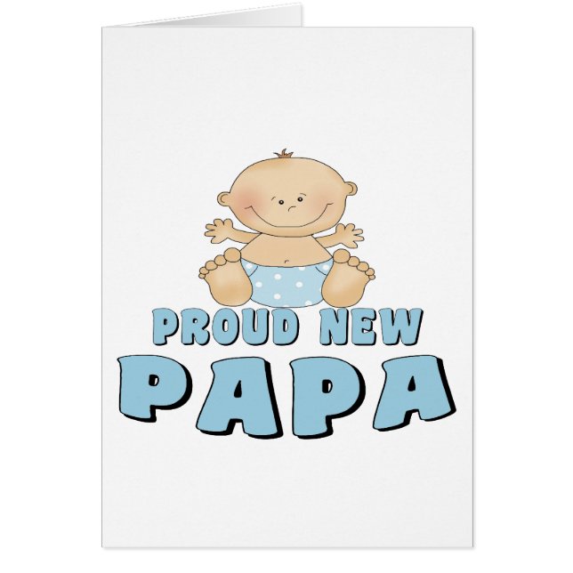 NOUVEAU garçon FIER de papa (Devant)