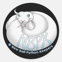 Nouveau garde-boule Python Yuki Sticker