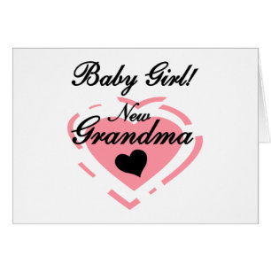 Nouveau Grand-mère Baby Girl Tshirts et cadeaux
