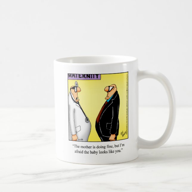 Nouveau Humour bébé Mug pour papa (Droite)