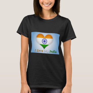 NOUVEAU ! - J'AIME MON T-SHIRT DE FEMMES INDIENNES