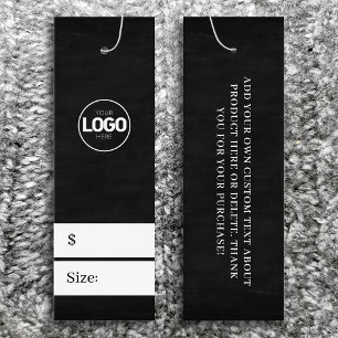 Nouveau logo Chalkboard Taille des vêtements Prix