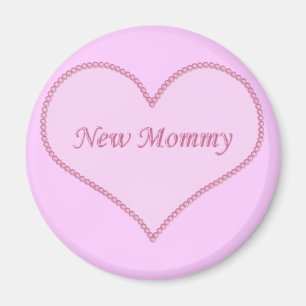 Nouveau Magnet maman, rose