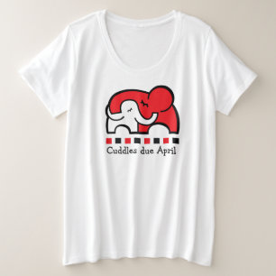 Nouveau maman / maman pour être des cudles en t-sh