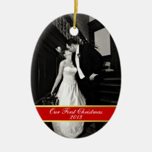 Nouveau Mer Premier Ornement de Noël