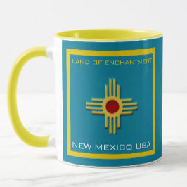 Nouveau-Mexique Pays de l'enchantement café Mug