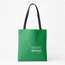 NOUVEAU MINIMO Moderne Personalisierte Kelly Green