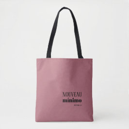 NOUVEAU MINIMO Stilvolle Personalisierte Rose Gold Tasche