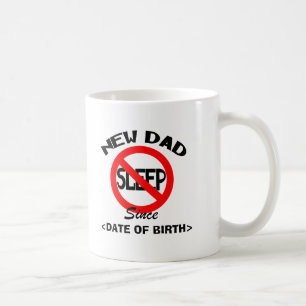 Nouveau papa personnalisé aucune tasse de café de