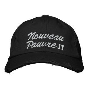 Nouveau Pauvre (arm) - SRF Bestickte Baseballkappe