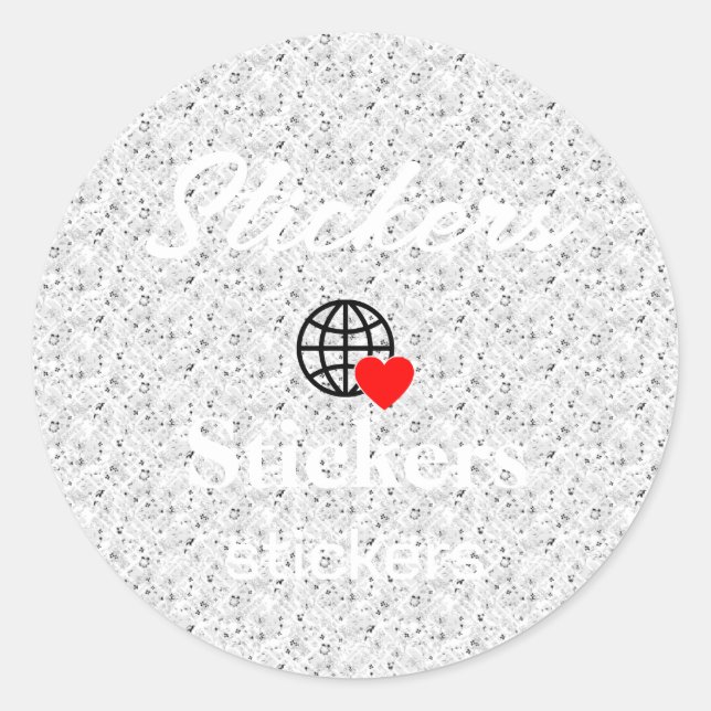 Nouveau personnalisation Stickers Logo Texte (Devant)