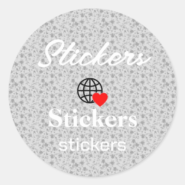 Nouveau personnalisation Stickers Logo Texte (Devant)