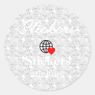 Nouveau personnalisation Stickers Logo Texte