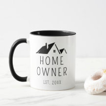 Nouveau propriétaire de maison de café Mug