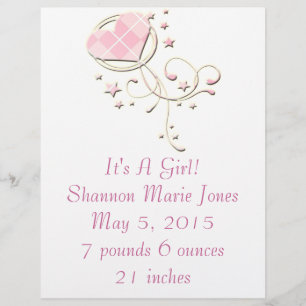 Nouveau prospectus Faire-part bébé