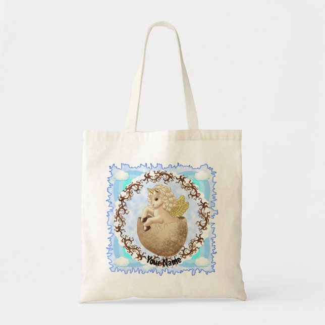 Nouveau Sac fourre-tout Unicorn bébé (Devant)
