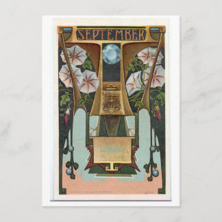 Nouveau September Libra zodiac Geburtstag Einladun Einladung