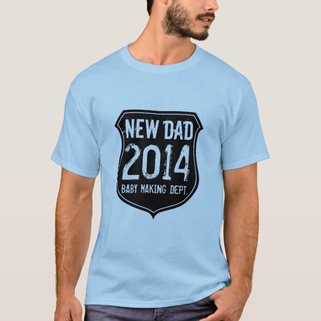 Nouveau t-shirt Dad 20XX pour père du nouveau-né (Devant)