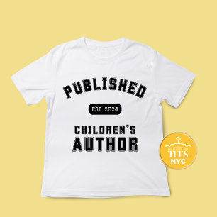 Nouveau T-shirt Unisex personnalisé de l'auteur pu