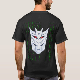 Nouveau Transformers 2x0064 T-SHIRT MATRICE NOIR