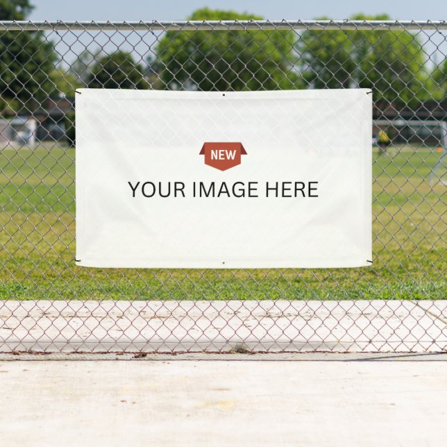 NOUVEAUTÉ ! Bannière - 3' x 5' - Extérieur avec gr (En situation)