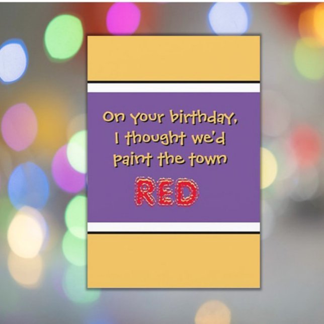 NOUVEAUTÉ ! Carte d'anniversaire Fun & Laughing (Créateur téléchargé)