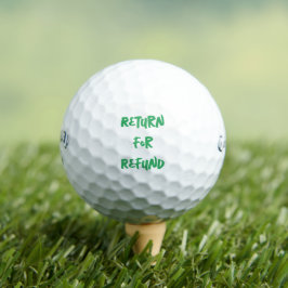 Nouveauté Dire des balles de golf