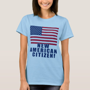 Nouveaux cadeaux et T-shirts américains de citoyen