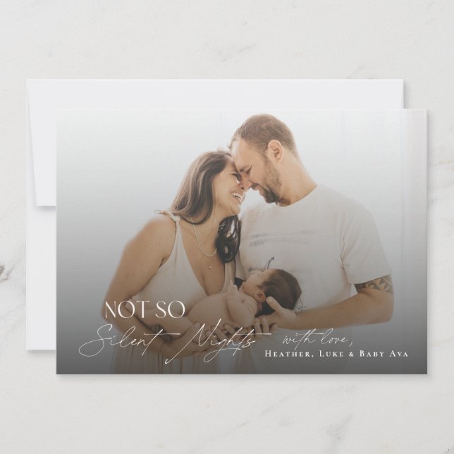 Nouveaux Cartes de fin de année pour bébés (Devant)