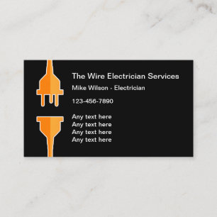 Nouveaux Cartes de visite électriciens