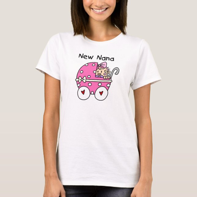 Nouveaux T-shirts et cadeaux de Nana de bébé (Devant)