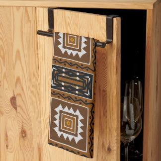 Nouveaux Uhuru Motif ethnique Serviette de cuisine