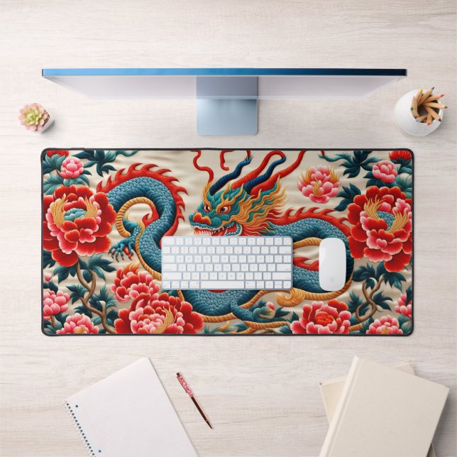 Nouvel An chinois du Dragon 2024 "Broderie" (Bureau 1)